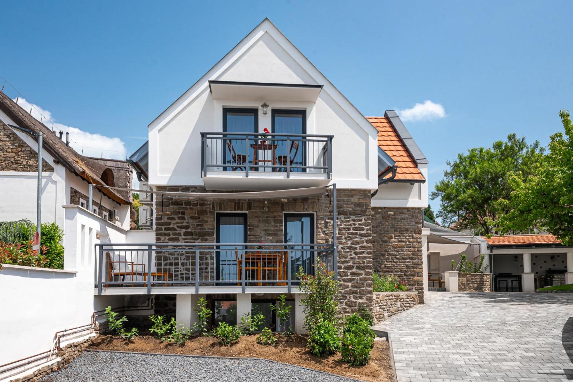 Apartamento Papoula Vendeghaz Tihany Exterior foto